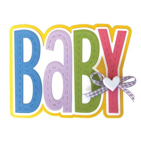 Baby Fold-it Card Die Set
