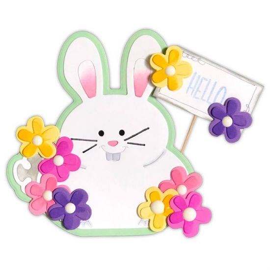 Bunny Fold-it Card Dies
