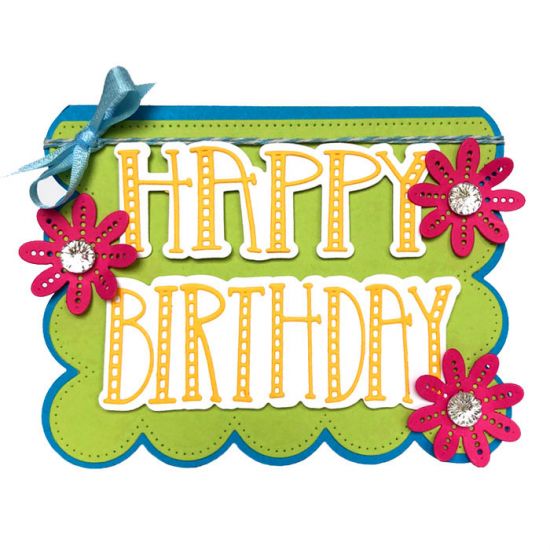 Double Scallop A2 Card
