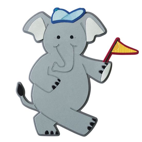 Elephant Fold-it Card Die Set
