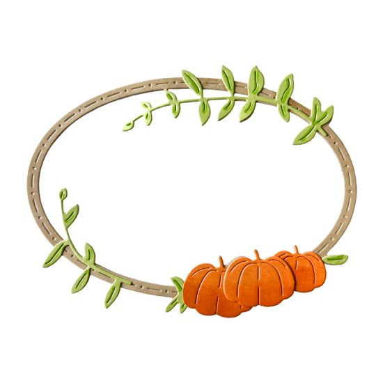Fall Oval Frame Dies
