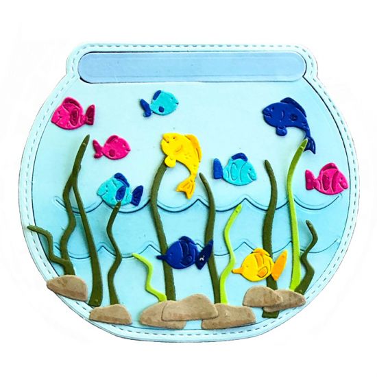 Fish Bowl Fold-it Card
