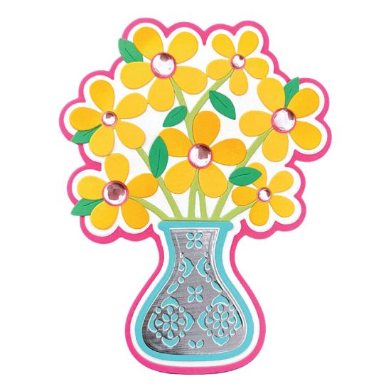 Flower Vase Fold-it Card Die from March 2024 Fold-it Club
