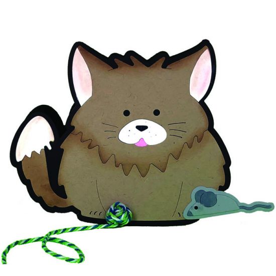 Fluffy Cat Fold-it
