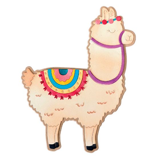 Llama Fold-it Card Die Set (October 2023 Fold-it Club)
