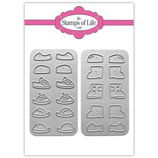 Little Peeps Shoes Die Set
