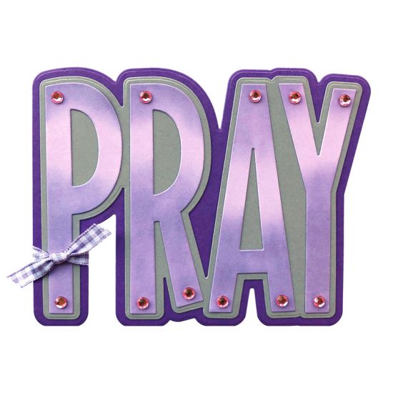 Pray Fold-it Card Die Set
