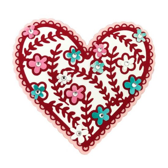 Scallop Heart Fold-it
