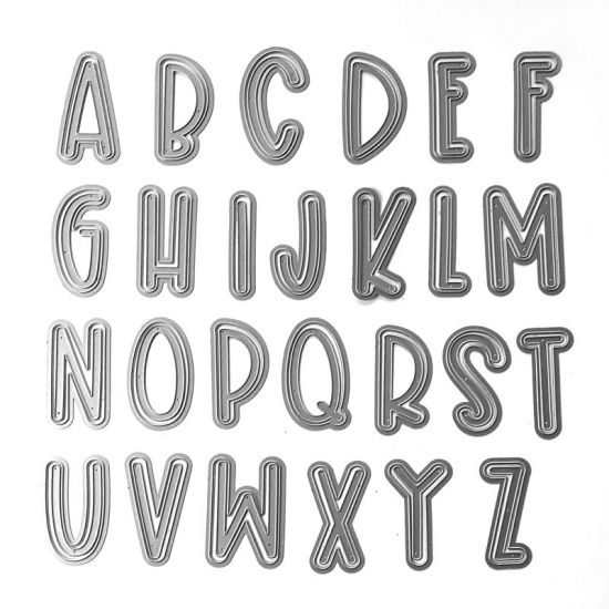Skinny Mini Alphabet Dies
