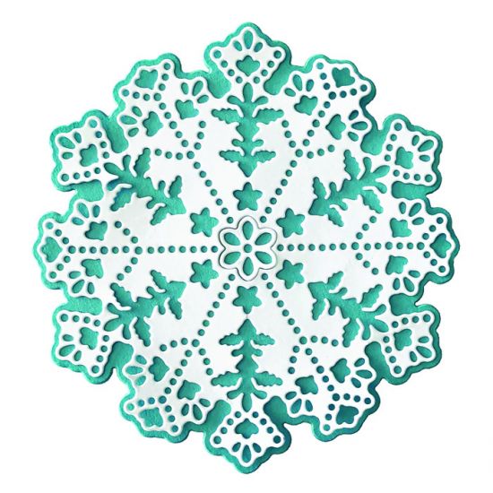 Intricate Snowflake Fold-it
