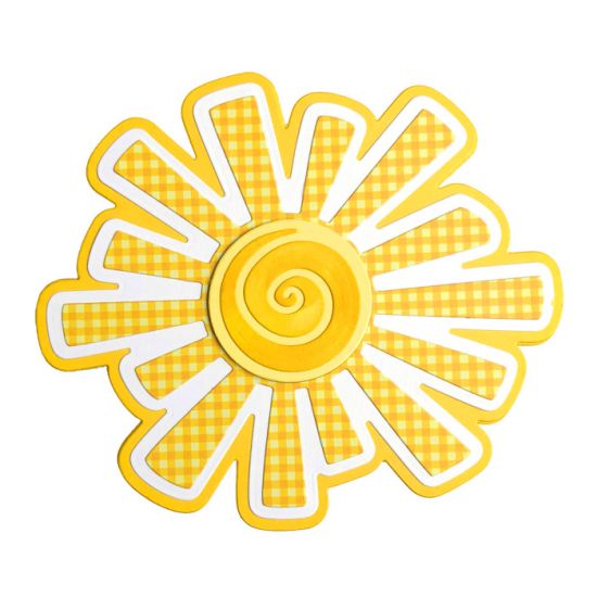 5x7 Swirly Sun Fold-it Card Die Set
