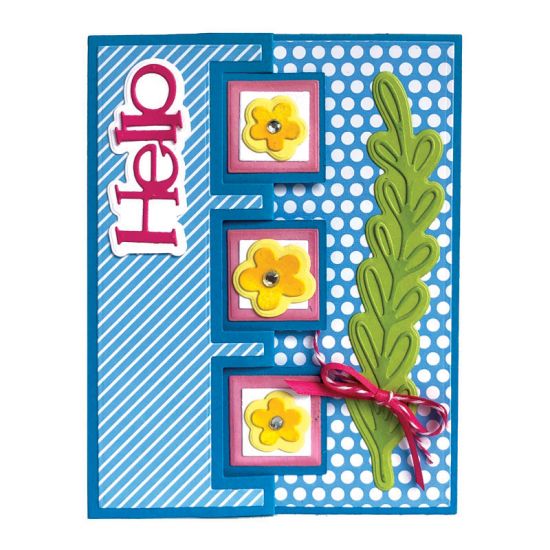 Triple Square Flip-it Card Die Set

