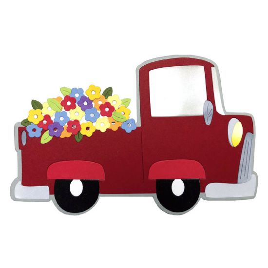 Truck Fold-it Card Die Set
