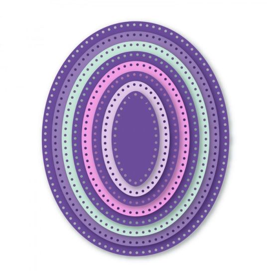 Dotted Ovals Nested Dies
