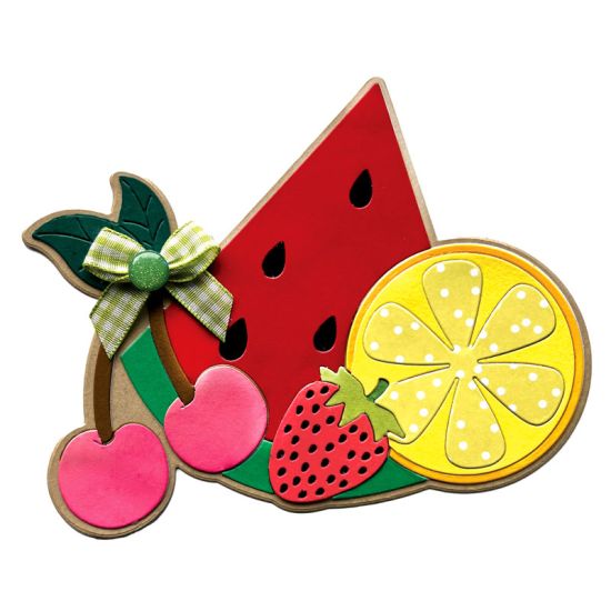 Fruit A2 Fold-it Shaped Card Die Set

