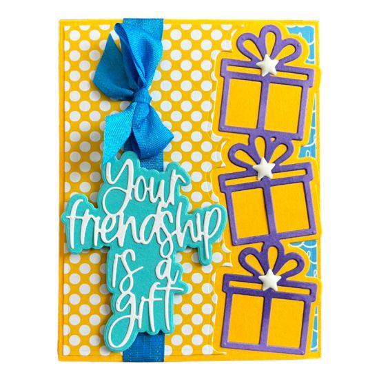 Gift Edged Card Die Set
