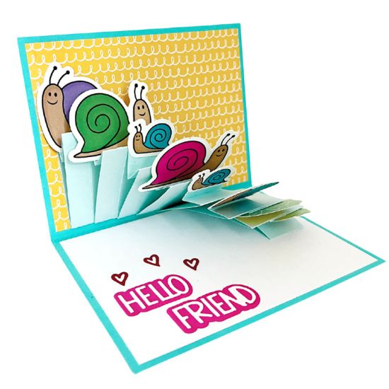 Horizontal Wave Card Insert Dies
