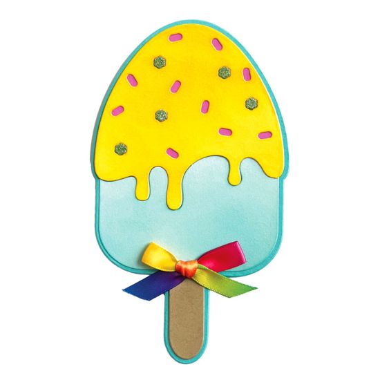 Ice Pop Mini Slimline Fold-it Card Die Set
