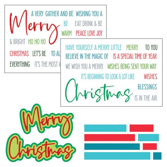 Large Christmas Stamp Phrases Stamps & Dies
Item 904-982 on HSN
