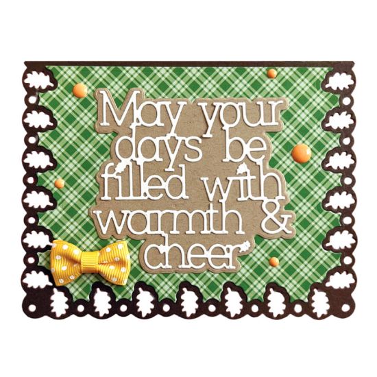 Leaf Border Card Die Set

