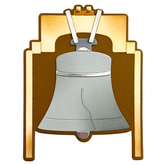 Liberty Bell Fold-it Shaped Card Die Set
