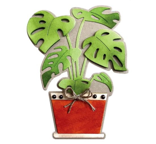 Potted Plant Fold-it Card Die Set
