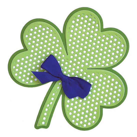 Shamrock Fold-it Card Dies
