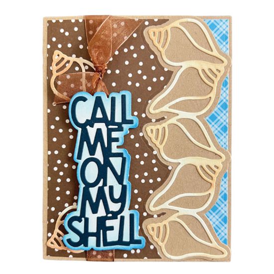 Shell Edge Card Die Set
