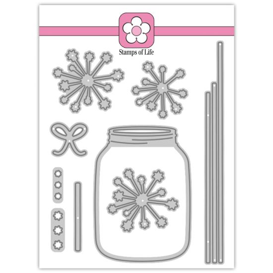 Sparklers in a Jar Die Set

