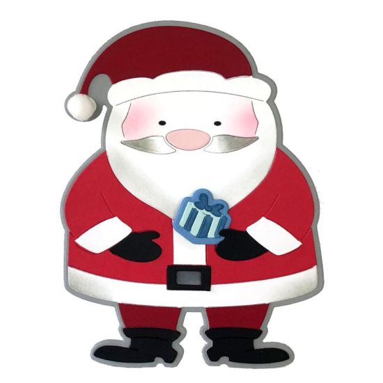 Standing Santa Fold-it Shaped Card Die Set
HSN Exclusive
