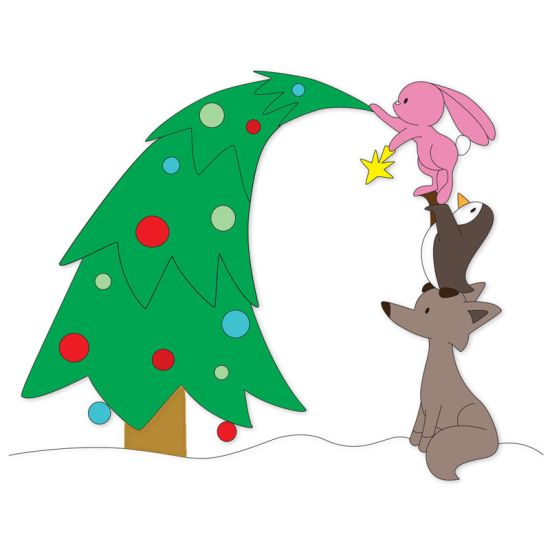 Trim the Tree Stamps & Dies (HSN)
