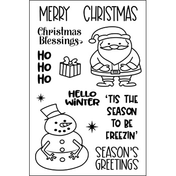 Santa/Snowman Pudgies
