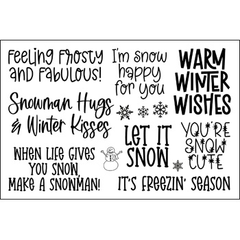 Snowman Phrases
