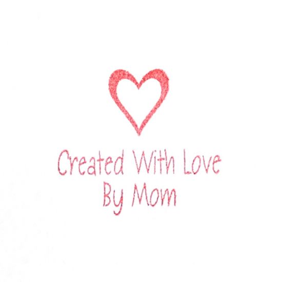 By Mom Personalized Stamp
This is the No Frame Icon Cutesy Font Personalized Stamp.
