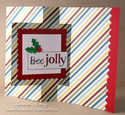 *Bee Jolly inside
Papers from The Paper Loft
Keywords: hive4bees holly4Christmas Sizzix Square Flip-its