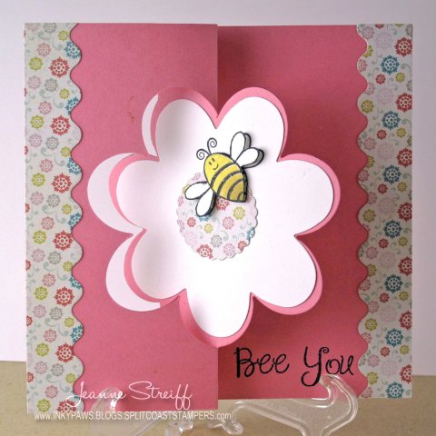 *Bee You
Keywords: hive4bees Sizzix Flower Flip-its