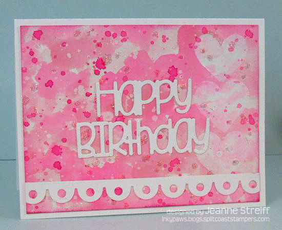 *Sparkle Birthday
Keywords: Happy Birthday Word Dies #2 Scallop Borders