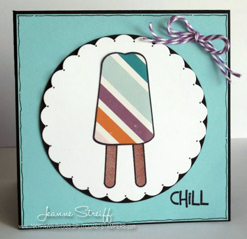 Chill
I paper pieced my popsicle with papers from Momenta.
Keywords: pops2eat, Premium Dye Ink, 