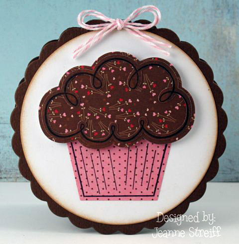 Birthday Cupcake
The card was made using Sizzix Framelits (Circle and and Scallop Circle) I stamped the cupcake parts with Licorice Colorbox Premium Dye ink on patterned paper (Bo Bunny) and cut out with TSOL Cupcake dies. Quick project!
Keywords: Cupcake die set, HappyBday2You, Premium Dye Ink, Sizzix