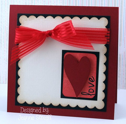 hope4us
I stamped the heart image twice (once on red and once on white cardstock) with Colorbox Premium Dye Ink (Strawberry). I cut out the red heart and popped it with foam tape. The black and white panels were cut with Scallop Square Sizzix Framelits.
Keywords: hope4us Colorobox Premium Dye Ink Sizzix
