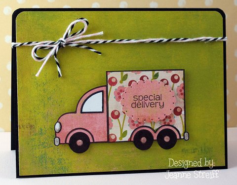 Special Delivery
I paper pieced the truck with papers from Basic Gray.
Keywords: cars2drive