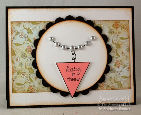 Hang in There!
I used the banners4all digi images for my card. 
Keywords: banners4all