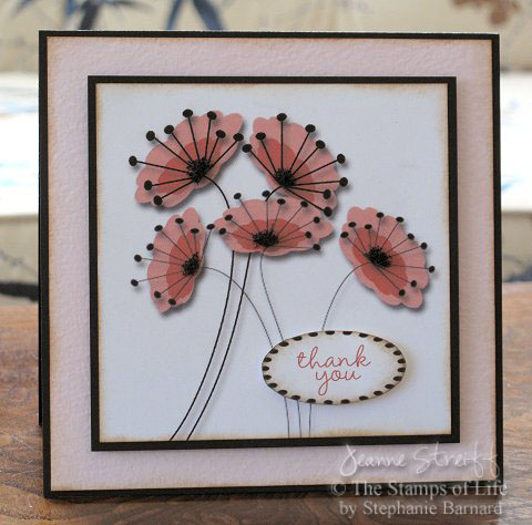 Thank You
I used the Thanks2You digital images to create my card. I added a dab of Black Flower Soft to the flower centers for a little extra dimension.
Keywords: Thanks2You