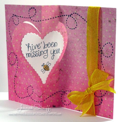 *Missing You open
Keywords: bee4me, Premium Dye Inks, Banana, Licorice, Heart Flip-its, Scallop Heart 2 Framelits