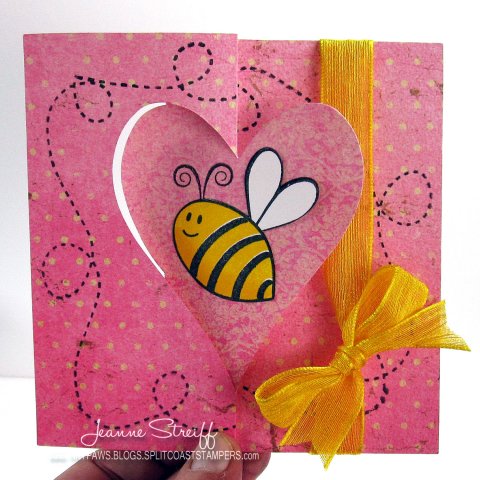 *Missing You
Keywords: bee4me, Premium Dye Inks, Banana, Licorice, Heart Flip-its, Scallop Heart 2 Framelits