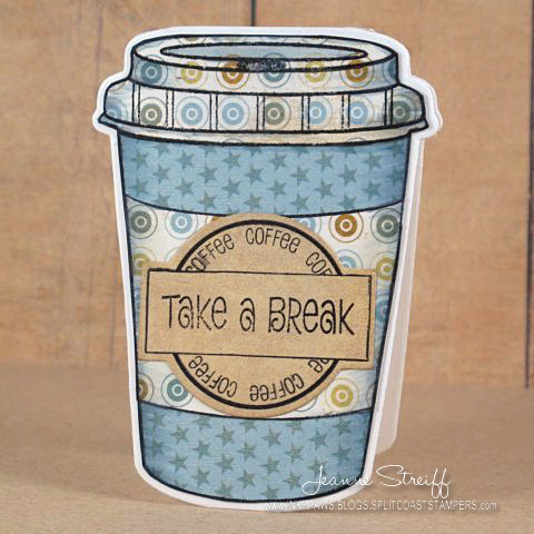 *Take a Break
Keywords: Coffee Cup Dies coffee4two