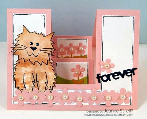 *Valentine Kitty
Keywords: cat2stamp Sizzix Step-ups