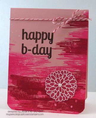 *Happy B Day!
Keywords: brushstrokes2stamp Sizzix Birthday moremums2love