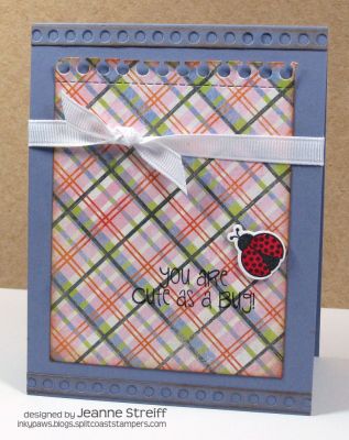 *Cute as a Bug
Keywords: ladybugs2love notebook edge die