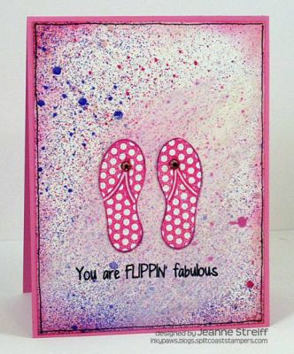 Flippin Fabulous
Keywords: patterns4sandals fliplop2stamp sandals4summer Sprays!